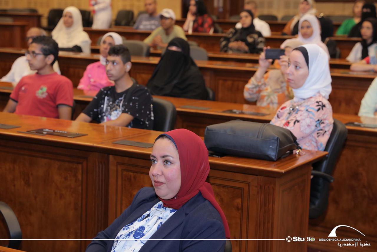 مكتبة الإسكندرية تطلق سلسلة عارف بلغة الإشارة عن كنوز التراث المصري 5 2025\7\18\5 645 043343